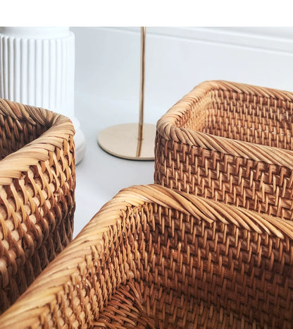 Rattan Cestos Organizadores – Organização com Estilo e Charme Natural