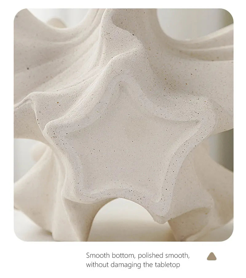 Vaso Coral Nórdico – Cerâmica Fosca Elegante