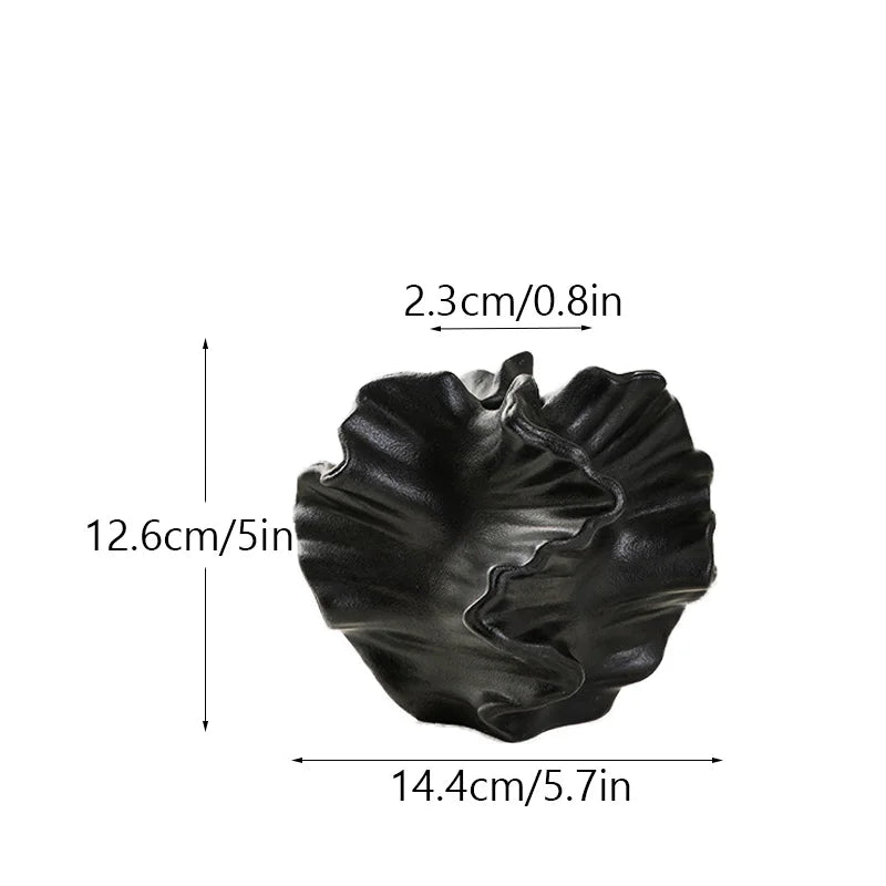 Vaso Coral Nórdico – Cerâmica Fosca Elegante