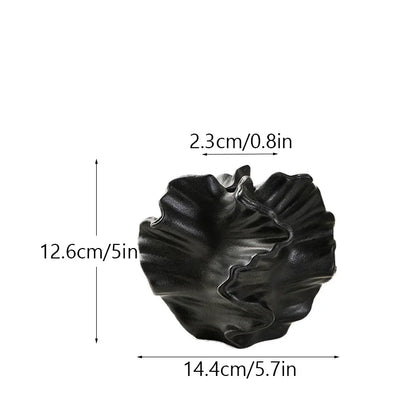 Vaso Coral Nórdico – Cerâmica Fosca Elegante